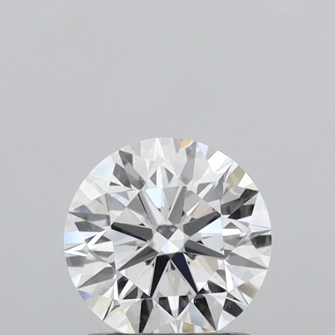 1.04 Carat Round Shaped, Ideal Cut, D Color, VVS2 Clarity, IGI Certified Lab Grown Diamond