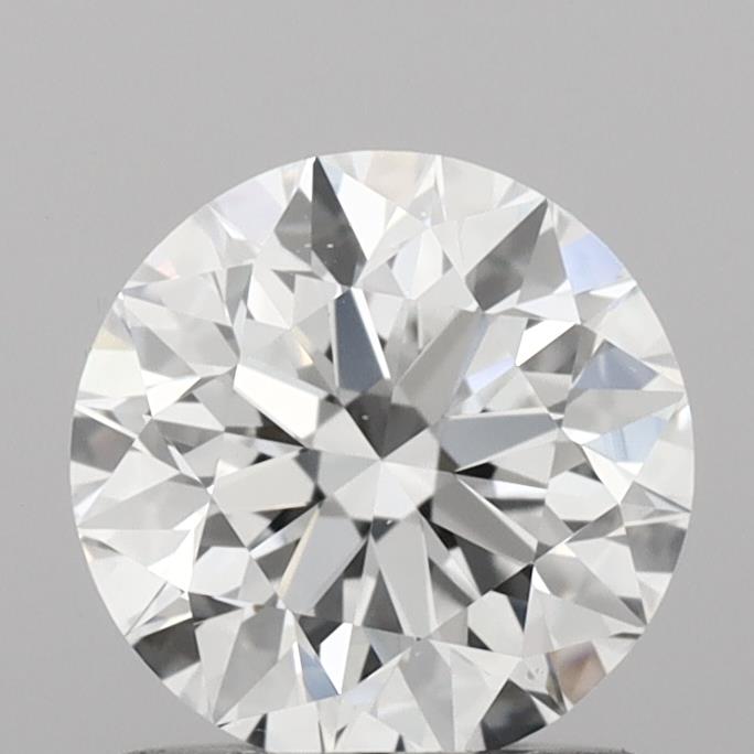 1.08 Carat Round Shaped, Excellent Cut, D Color, VS1 Clarity, IGI Certified Lab Grown Diamond