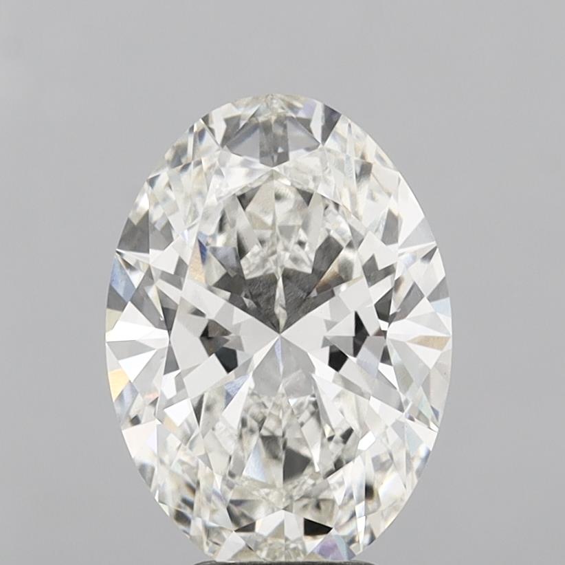 5.03 Carat Oval Shaped, Ideal Cut, G Color, VVS2 Clarity, IGI Certified Lab Grown Diamond