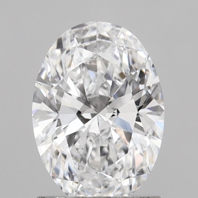 1.41 Carat Oval Shaped, D Color, VVS1 Clarity, IGI Certified Lab Grown Diamond
