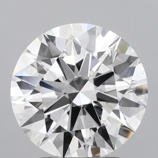 2.74 Carat Round Shaped, Ideal Cut, E Color, VS2 Clarity, IGI Certified Lab Grown Diamond