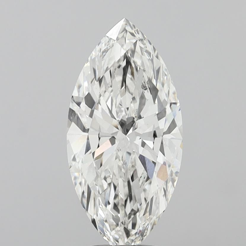 4.01 Carat Marquise Shaped, Excellent Cut, G Color, VS1 Clarity, IGI Certified Lab Grown Diamond