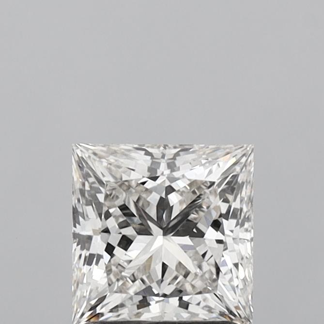 1.41 Carat Princess Shaped, Ideal Cut, G Color, VVS2 Clarity, IGI Certified Lab Grown Diamond