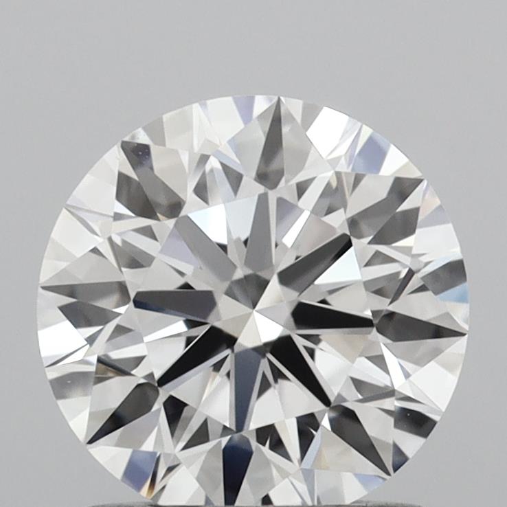1.10 Carat Round Shaped, Ideal Cut, D Color, VS1 Clarity, IGI Certified Lab Grown Diamond