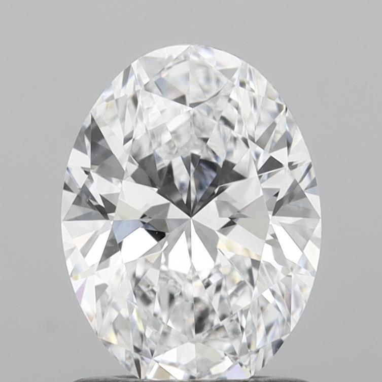 1.01 Carat Oval Shaped, D Color, VVS1 Clarity, IGI Certified Lab Grown Diamond