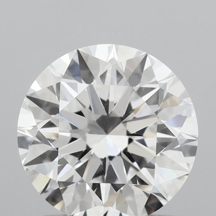 1.05 Carat Round Shaped, Ideal Cut, D Color, VS2 Clarity, IGI Certified Lab Grown Diamond
