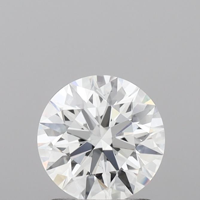 1.23 Carat Round Shaped, Ideal Cut, D Color, VS1 Clarity, IGI Certified Lab Grown Diamond