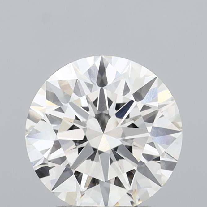 2.03 Carat Round Shaped, Ideal Cut, F Color, VS1 Clarity, IGI Certified Lab Grown Diamond