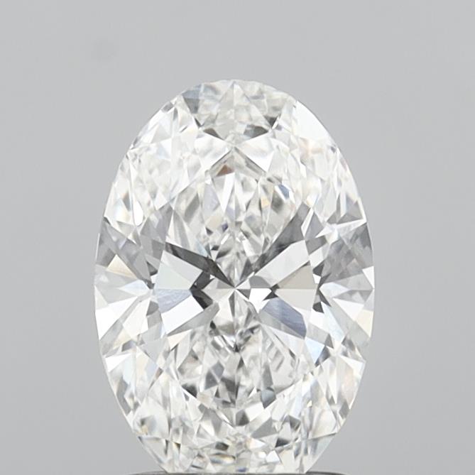 1.43 Carat Oval Shaped, Ideal Cut, E Color, VS1 Clarity, IGI Certified Lab Grown Diamond