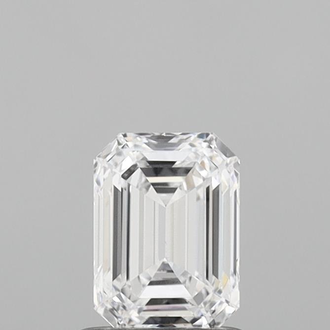 1.03 Carat Emerald Shaped, Ideal Cut, D Color, VVS1 Clarity, IGI Certified Lab Grown Diamond