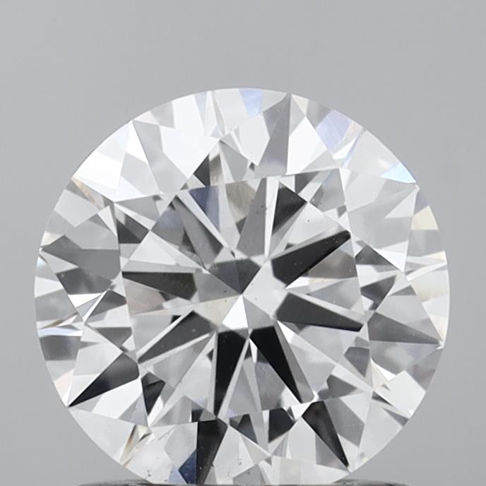 1.01 Carat Round Shaped, Ideal Cut, D Color, VS2 Clarity, IGI Certified Lab Grown Diamond
