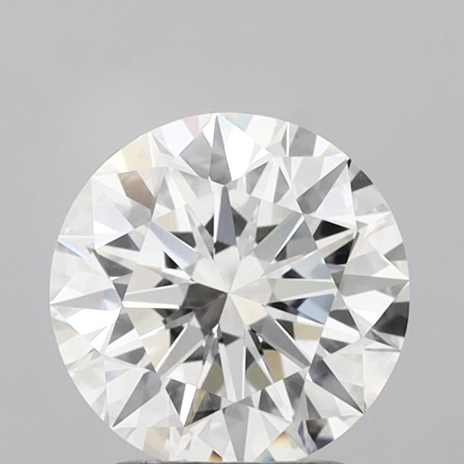 2.09 Carat Round Shaped, Ideal Cut, F Color, VVS2 Clarity, IGI Certified Lab Grown Diamond