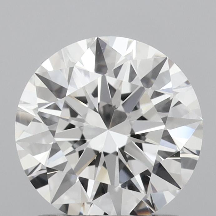 1.08 Carat Round Shaped, Ideal Cut, D Color, VVS2 Clarity, IGI Certified Lab Grown Diamond