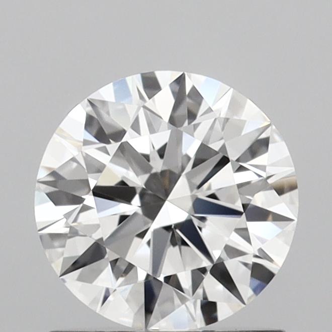 1.04 Carat Round Shaped, Ideal Cut, D Color, VVS2 Clarity, IGI Certified Lab Grown Diamond