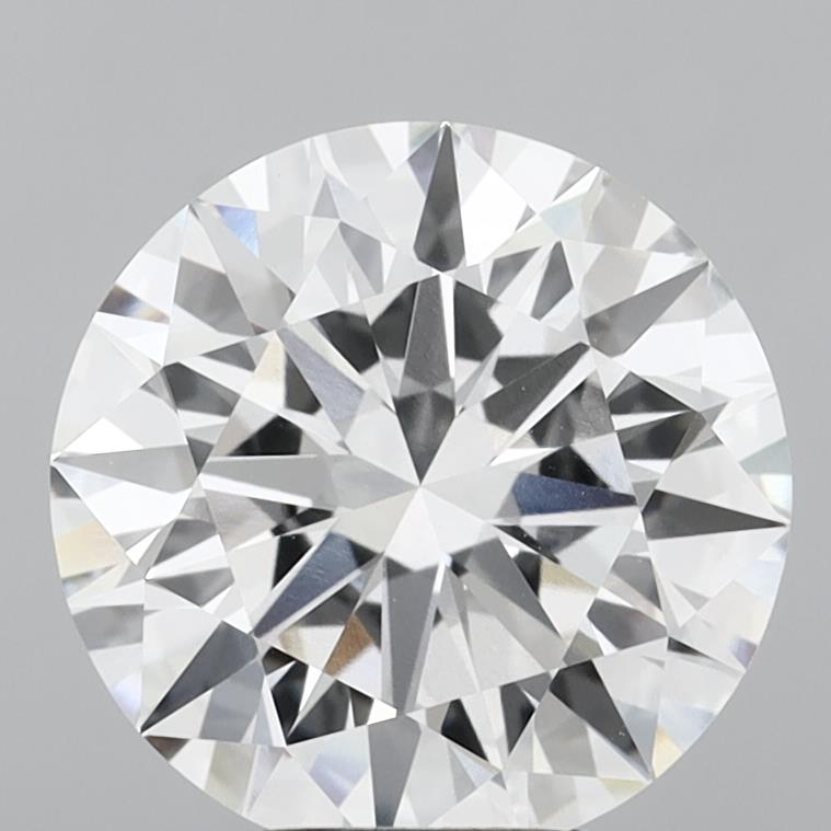 5.10 Carat Round Shaped, Ideal Cut, E Color, VVS2 Clarity, IGI Certified Lab Grown Diamond