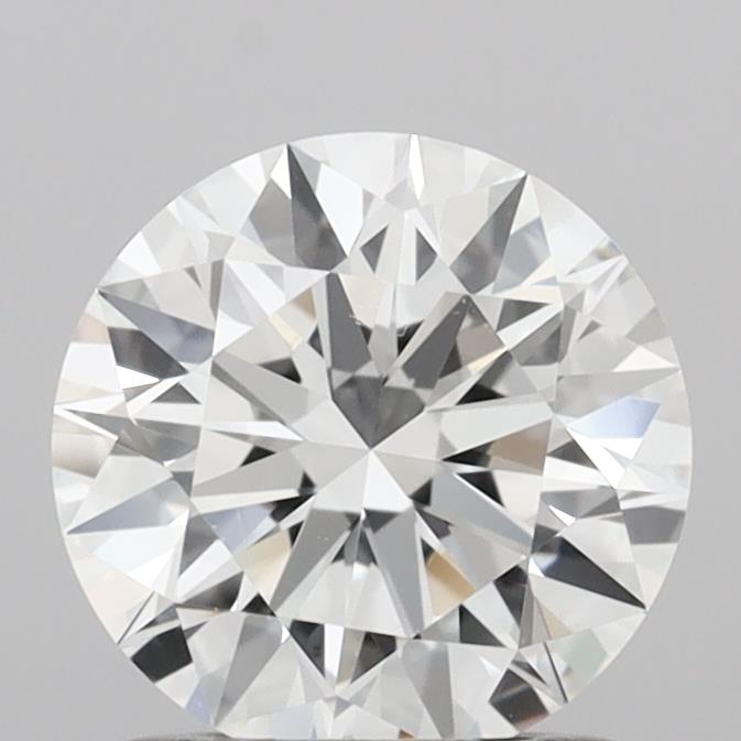 1.08 Carat Round Shaped, Ideal Cut, D Color, VVS2 Clarity, IGI Certified Lab Grown Diamond