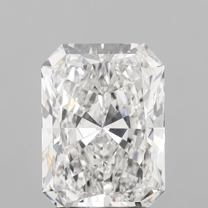 2.20 Carat Radiant Shaped, Excellent Cut, F Color, VS2 Clarity, IGI Certified Lab Grown Diamond