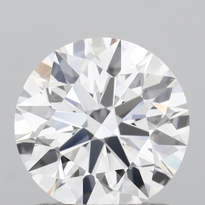 1.07 Carat Round Shaped, Ideal Cut, D Color, FL Clarity, IGI Certified Lab Grown Diamond