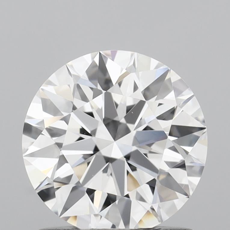 1.06 Carat Round Shaped, Ideal Cut, D Color, VVS2 Clarity, IGI Certified Lab Grown Diamond