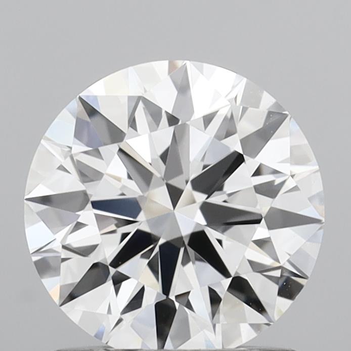 1.06 Carat Round Shaped, Ideal Cut, D Color, VVS2 Clarity, IGI Certified Lab Grown Diamond