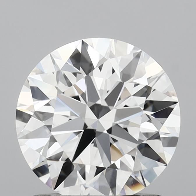 1.07 Carat Round Shaped, Ideal Cut, D Color, VVS2 Clarity, IGI Certified Lab Grown Diamond