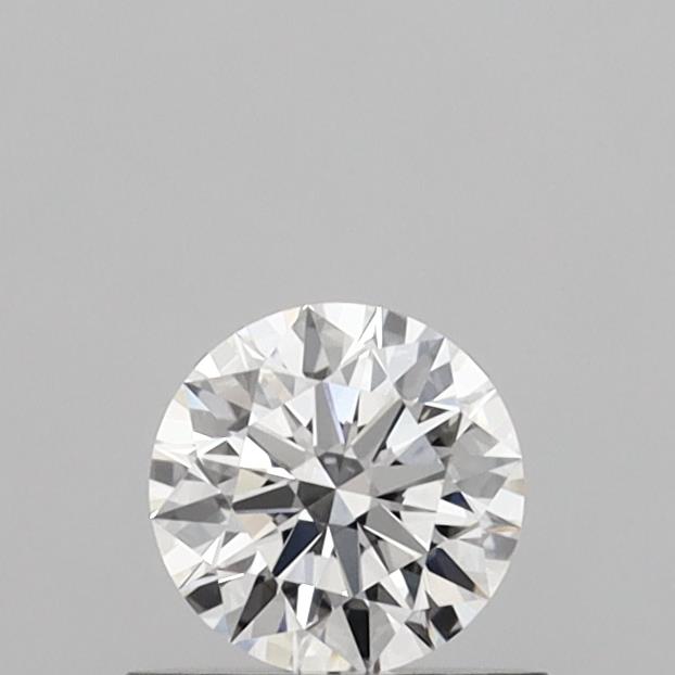 0.53 Carat Round Shaped, Ideal Cut, D Color, VVS2 Clarity, IGI Certified Lab Grown Diamond