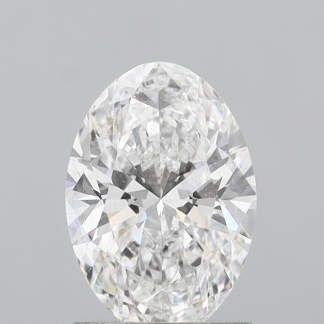 1.43 Carat Oval Shaped, Ideal Cut, D Color, VS2 Clarity, IGI Certified Lab Grown Diamond