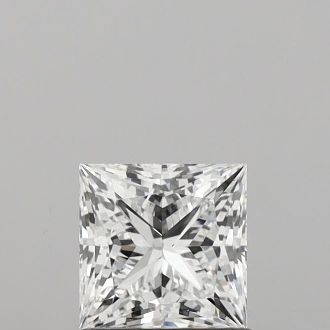 1.05 Carat Princess Shaped, Ideal Cut, D Color, VVS1 Clarity, IGI Certified Lab Grown Diamond