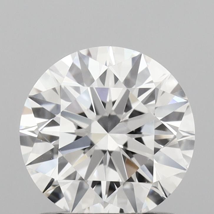 1.07 Carat Round Shaped, Ideal Cut, D Color, VVS2 Clarity, IGI Certified Lab Grown Diamond