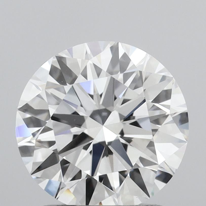 1.52 Carat Round Shaped, Ideal Cut, D Color, VS2 Clarity, IGI Certified Lab Grown Diamond