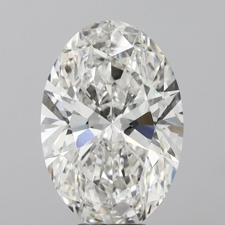 6.06 Carat Oval Shaped, Ideal Cut, G Color, VS1 Clarity, IGI Certified Lab Grown Diamond