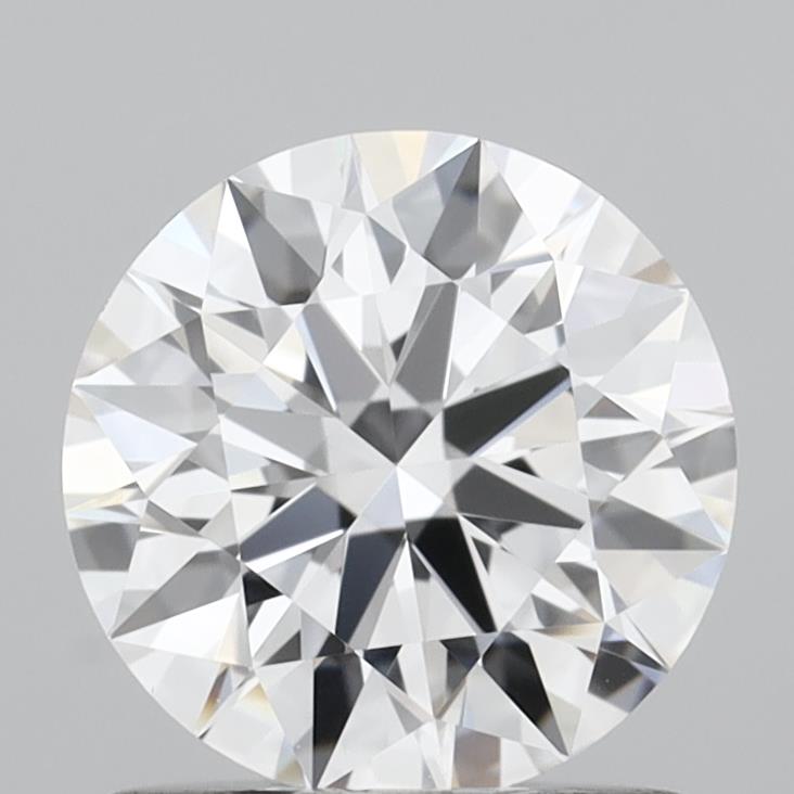 1.05 Carat Round Shaped, Ideal Cut, D Color, VVS2 Clarity, IGI Certified Lab Grown Diamond