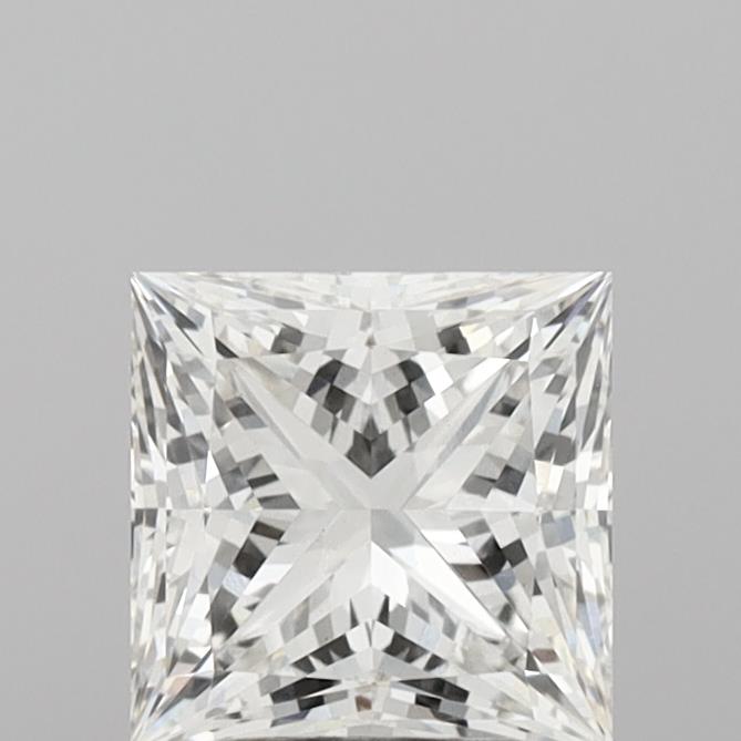 2.17 Carat Princess Shaped, Ideal Cut, G Color, VS1 Clarity, IGI Certified Lab Grown Diamond