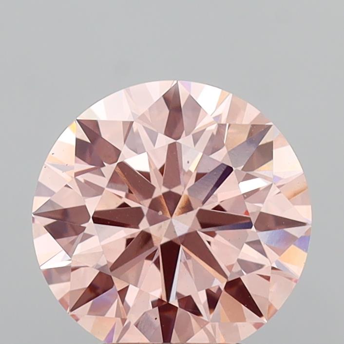 3.01 Carat Round Shaped, Ideal Cut, VS2 Clarity, IGI Certified Lab Grown Diamond