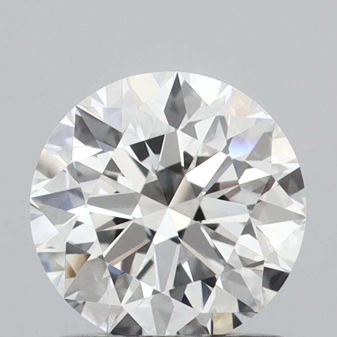 1.08 Carat Round Shaped, Ideal Cut, D Color, VVS2 Clarity, IGI Certified Lab Grown Diamond