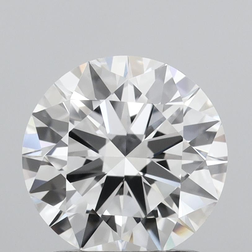 1.36 Carat Round Shaped, Excellent Cut, D Color, VVS2 Clarity, IGI Certified Lab Grown Diamond
