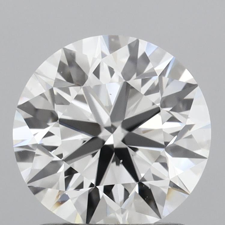 1.36 Carat Round Shaped, Excellent Cut, D Color, VS1 Clarity, IGI Certified Lab Grown Diamond