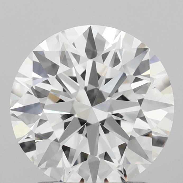 1.54 Carat Round Shaped, Ideal Cut, D Color, VVS1 Clarity, IGI Certified Lab Grown Diamond