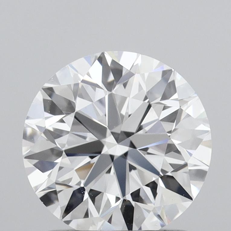 1.23 Carat Round Shaped, Excellent Cut, D Color, VS1 Clarity, IGI Certified Lab Grown Diamond