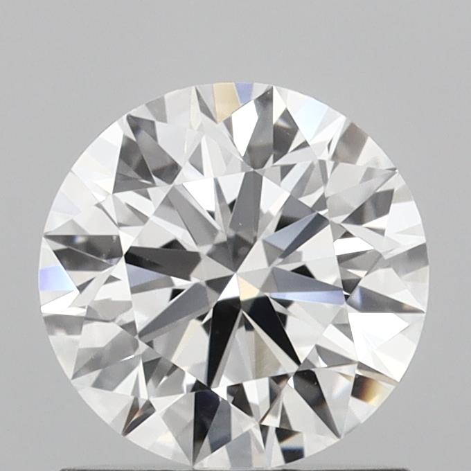 1.09 Carat Round Shaped, Ideal Cut, D Color, VVS2 Clarity, IGI Certified Lab Grown Diamond