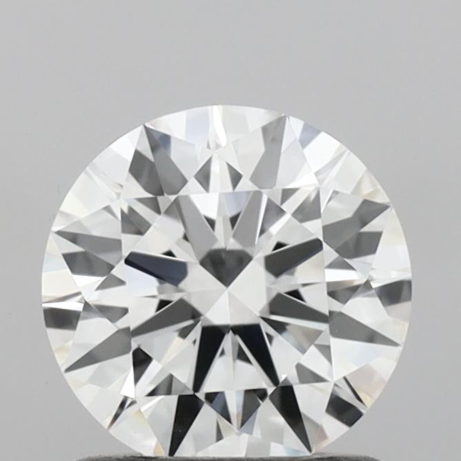 1.00 Carat Round Shaped, Excellent Cut, D Color, VVS2 Clarity, IGI Certified Lab Grown Diamond