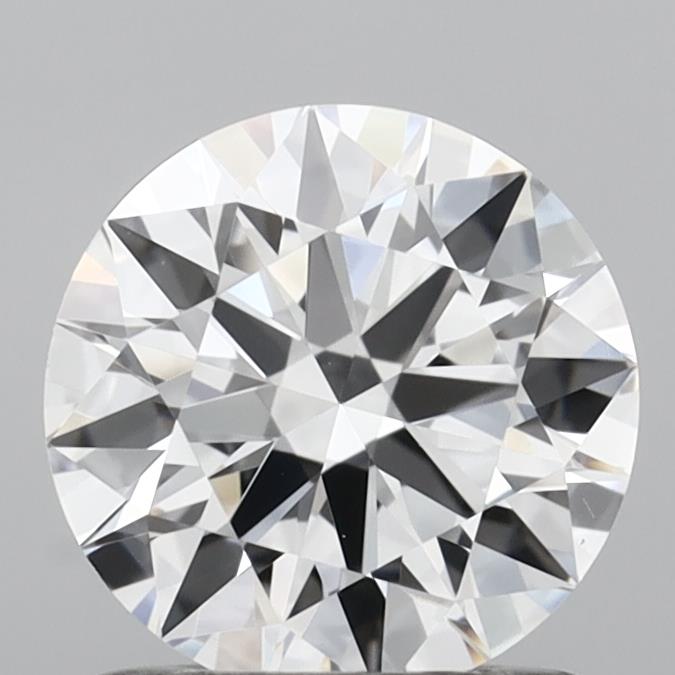1.01 Carat Round Shaped, Ideal Cut, D Color, VVS2 Clarity, IGI Certified Lab Grown Diamond