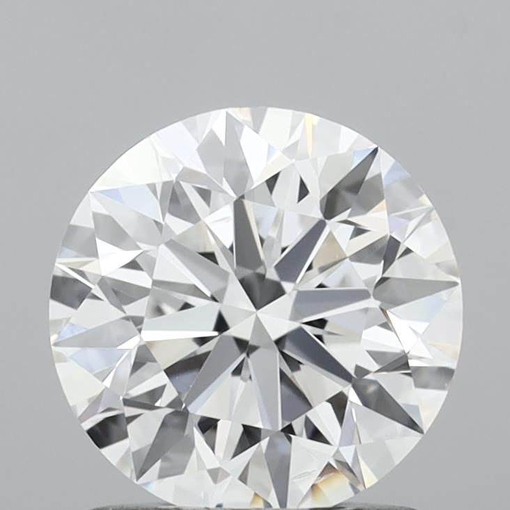 1.22 Carat Round Shaped, Excellent Cut, D Color, SI1 Clarity, IGI Certified Lab Grown Diamond