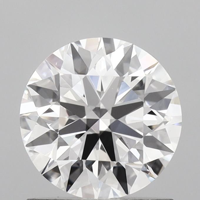 1.08 Carat Round Shaped, Ideal Cut, D Color, VS1 Clarity, IGI Certified Lab Grown Diamond