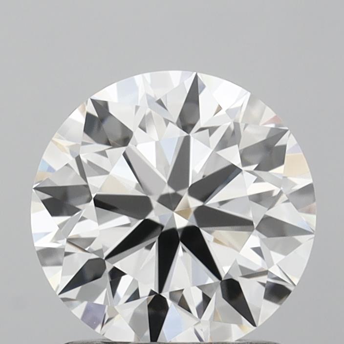 1.23 Carat Round Shaped, Ideal Cut, D Color, VVS2 Clarity, IGI Certified Lab Grown Diamond