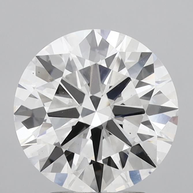 3.02 Carat Round Shaped, Ideal Cut, F Color, VS2 Clarity, IGI Certified Lab Grown Diamond