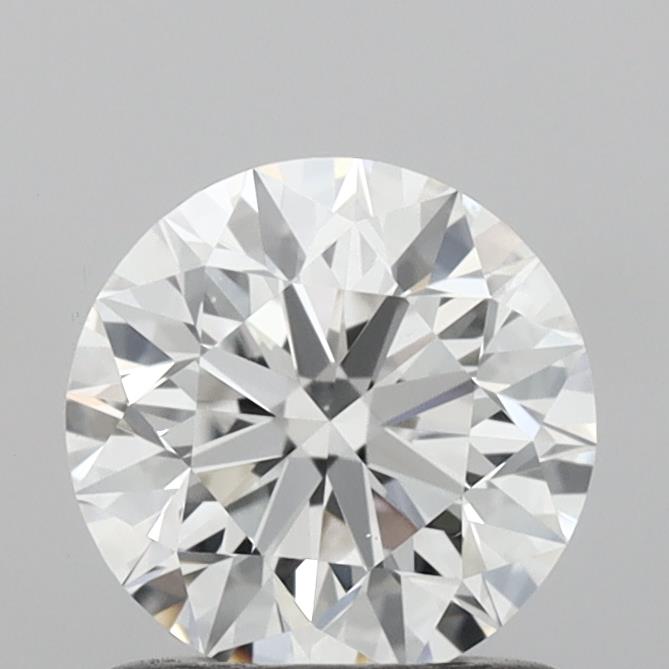1.03 Carat Round Shaped, Excellent Cut, D Color, VS1 Clarity, IGI Certified Lab Grown Diamond