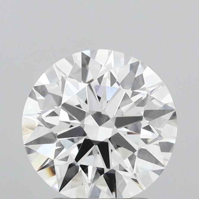 2.05 Carat Round Shaped, Ideal Cut, F Color, VS1 Clarity, IGI Certified Lab Grown Diamond