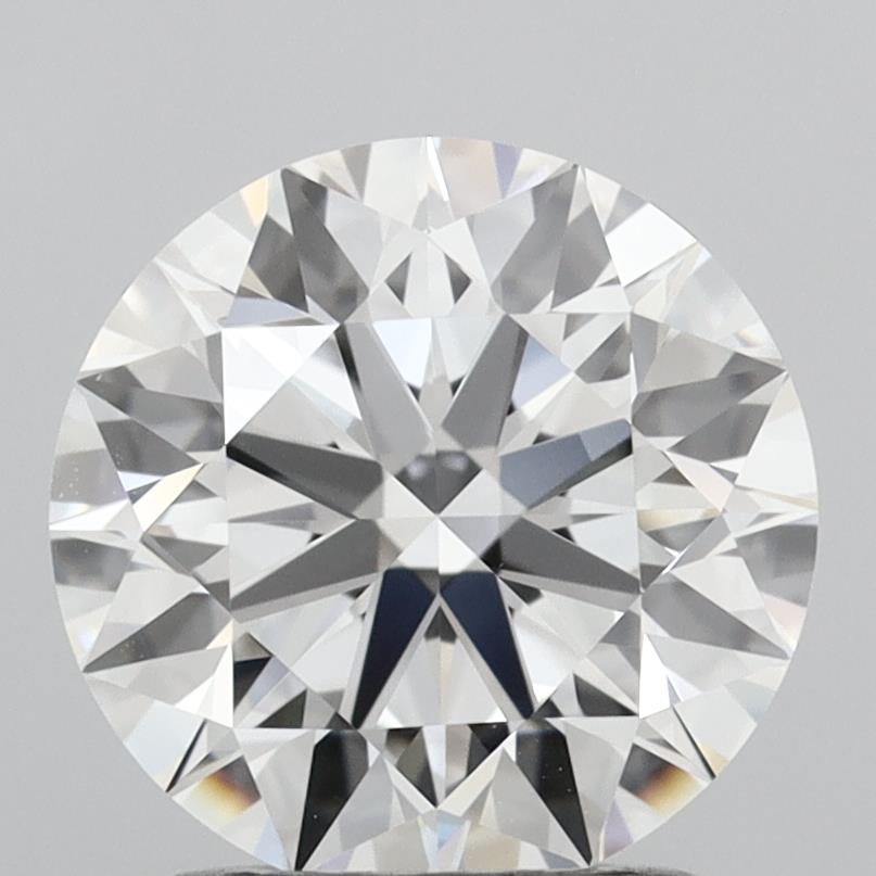 1.73 Carat Round Shaped, Ideal Cut, D Color, VVS1 Clarity, IGI Certified Lab Grown Diamond