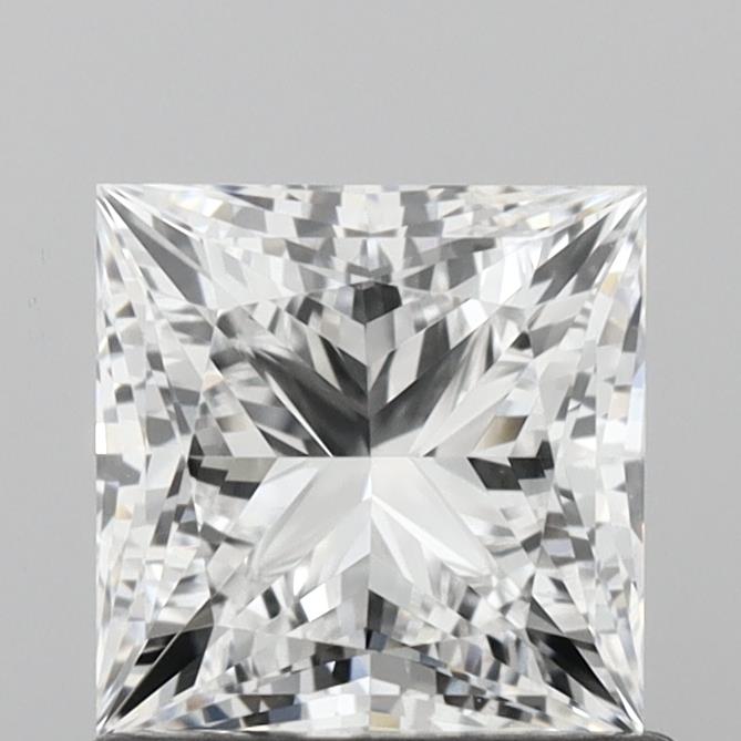 1.08 Carat Princess Shaped, D Color, VVS1 Clarity, IGI Certified Lab Grown Diamond